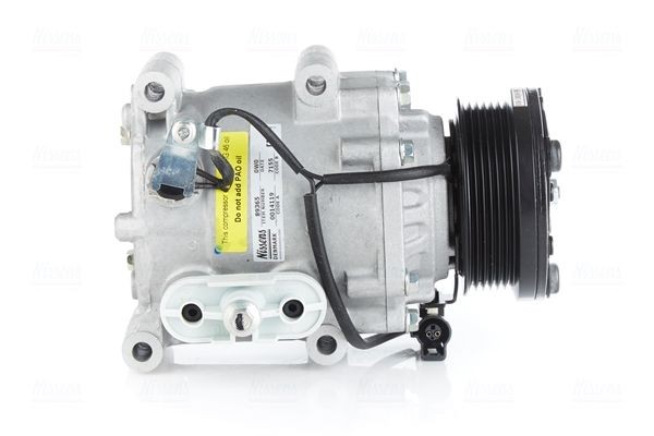 NISSENS AC-kompressor 89365 NISSENS 89365 Klimaanlegg FORD KA Hatchback (RB) 2005
