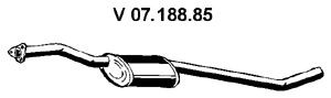 EBERSPÄCHER Predný tlmič výfuku 07.188.85 Predný tlmič výfuku EBERSPÄCHER Toyota C-HR 07.188.85