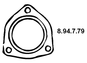 EBERSPÄCHER Tihend, heitgaasitoru 8.94.7.79 8.94.7.79 EBERSPÄCHER Heitgaaside tihendid Dacia odav