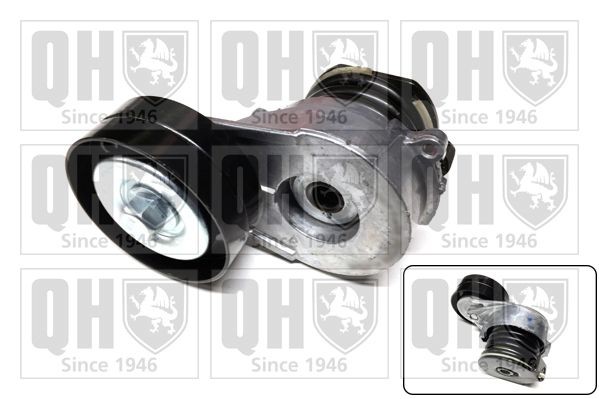 Tensor, correia trapezoidal estriada QUINTON HAZELL QTA1321 QUINTON HAZELL QTA1321: Tensor da correia de acessorios Opel COMBO 2002