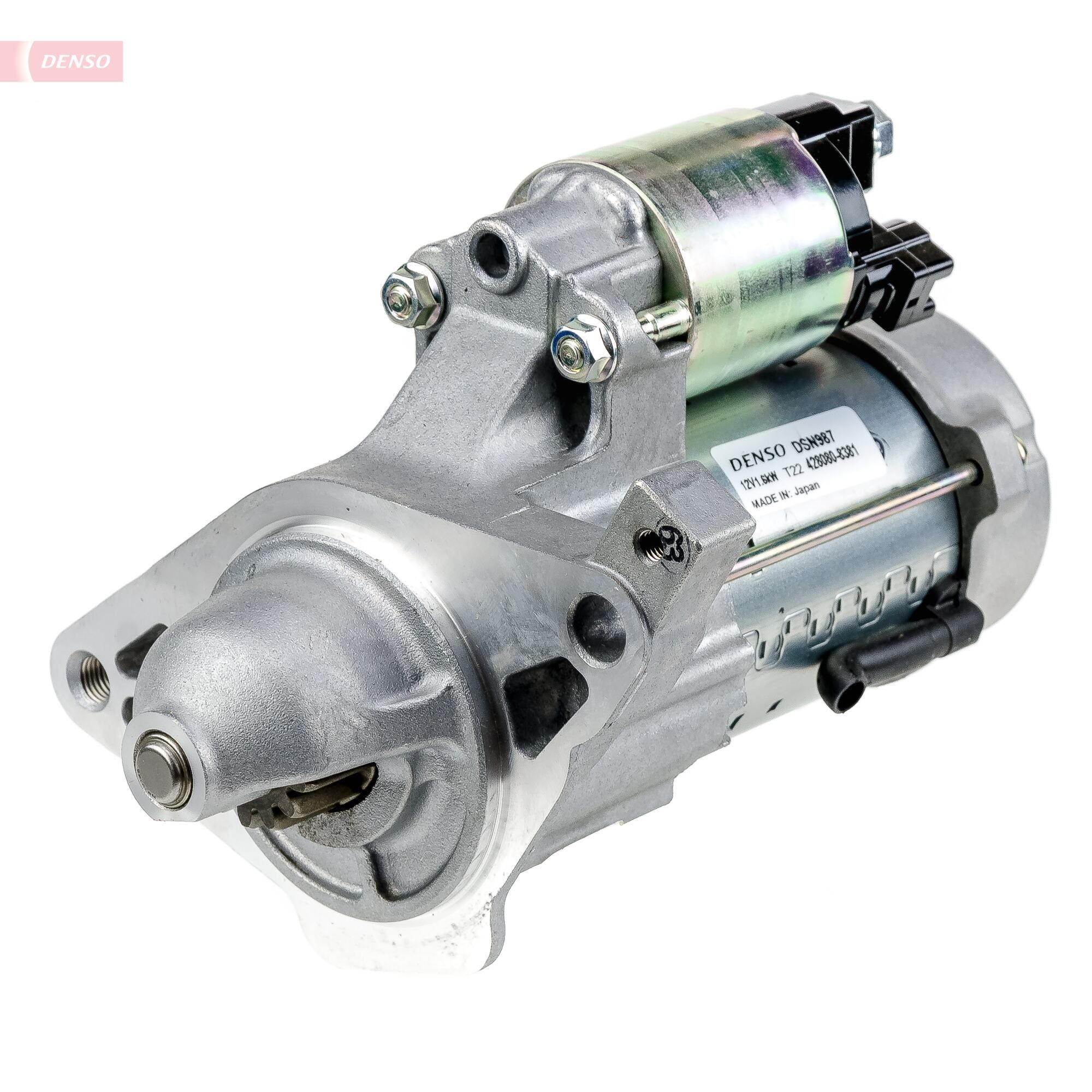 DENSO Starter DSN987 DENSO DSN987 Starter Toyota Verso-S 120D originaal hind