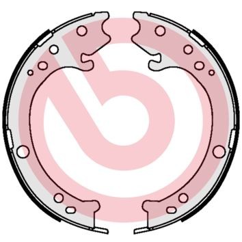 BREMBO Sada brzd. čeľustí parkov. brzdy S 28 517 BREMBO S 28 517 Čeľustí parkovacej brzdy Honda Jazz 3 za nízku cenu