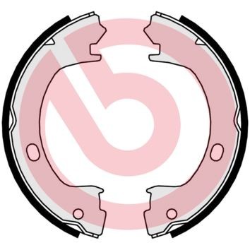 BREMBO Mâchoires de frein à main S 11 510 Frein de secours BREMBO VOYAGER S 11 510 pas cher