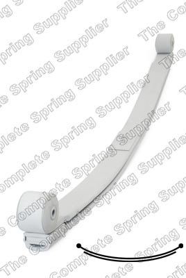 LESJÖFORS Blattfedern 5827537 LESJÖFORS 5827537 Blattfedern FORD Focus C-Max (DM2) 1.6 TDCi 109 PS 2007