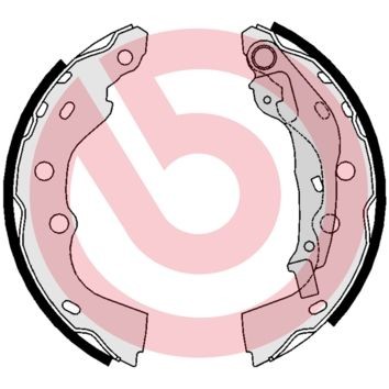 BREMBO Jogo de maxilas de travão S 78 510 S 78 510 Maxilas de travão BREMBO SUZUKI ALTO