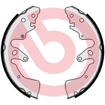 BREMBO Jogo de maxilas de travão S 79 524 Travão de tambor BREMBO ALTO S 79 524 baratos