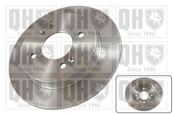 QUINTON HAZELL Remschijf BDC5568 BDC5568 Remschijven QUINTON HAZELL HYUNDAI VELOSTER