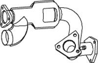 DINEX Avgasrör 74122 74122 DINEX avgasrör Volkswagen TOURAN