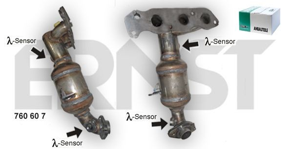 ERNST Καταλύτης 760607 760607 Set Καταλύτης SUZUKI BALENO ERNST