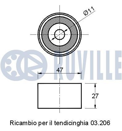 RUVILLE Rozvodová reťaz 3454052 3454052 RUVILLE Riadiaca retaz Volkswagen lacné