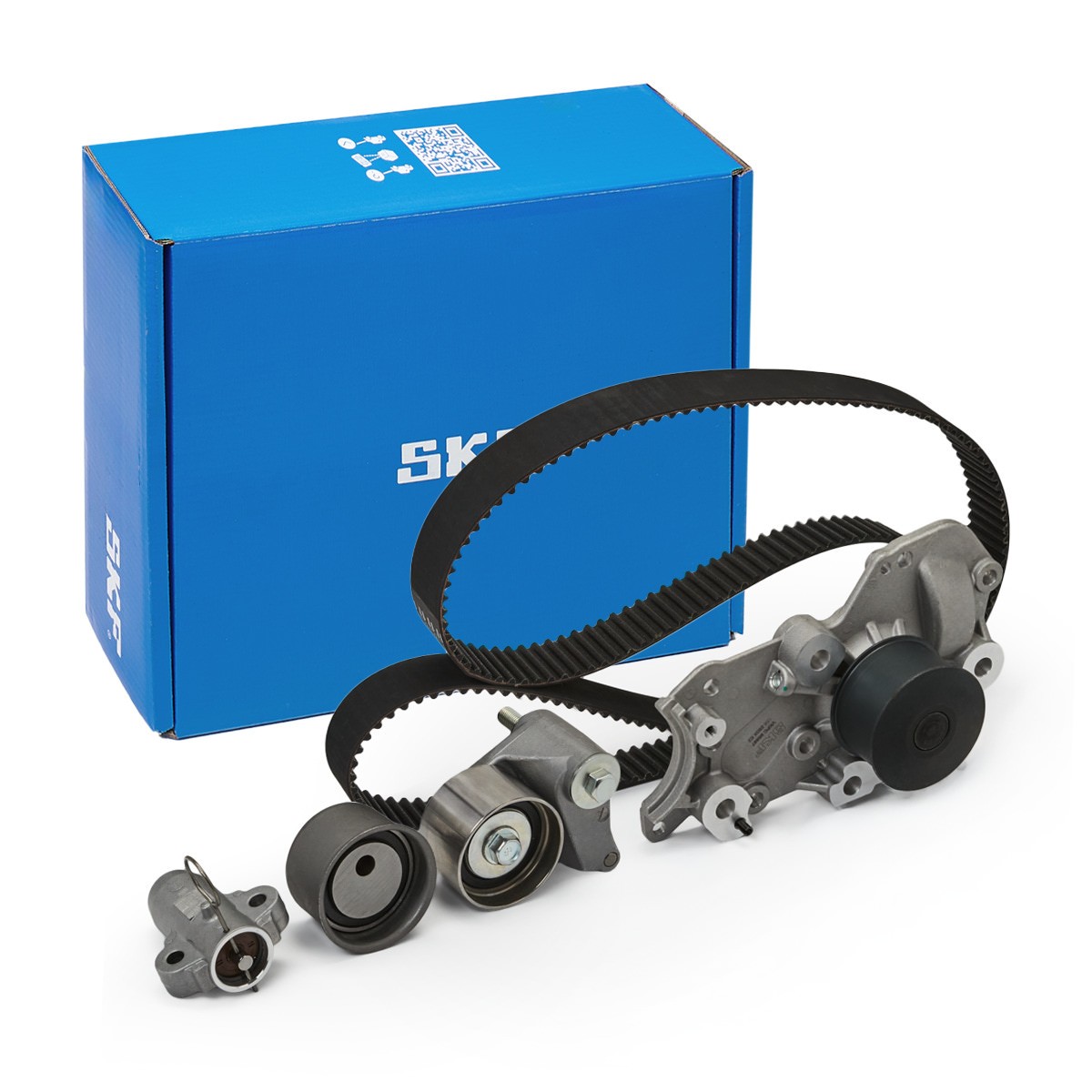 SKF Distributieriem set + waterpomp VKMC 95981 SKF VKMC95981 Distributieset met waterpomp Avella Hatchback (KBA1) prijs