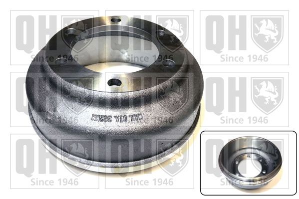 QUINTON HAZELL Bremsetromle BDR222 QUINTON HAZELL BDR222 originale Transit Mk3 Bus (VE6) Bremsetromler hvad koster