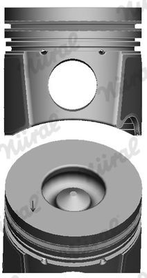 Pistone motore NÜRAL 87-140007-00 NÜRAL 87-140007-00 Pistone LAND ROVER DISCOVERY 2005