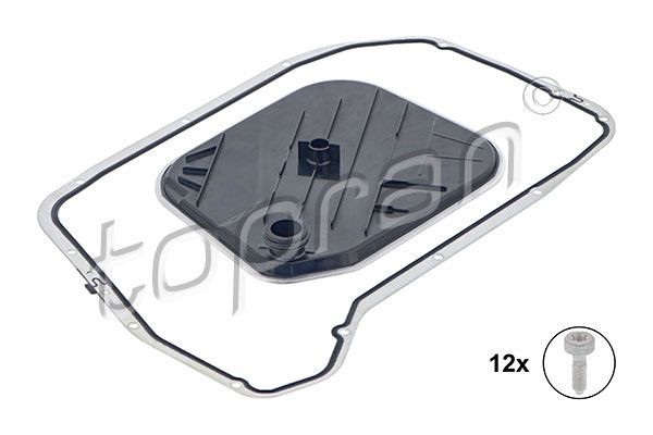 TOPRAN Automatic transmission filter kit 115 873 SKODA TOPRAN automatic transmission fluid filter 115 873