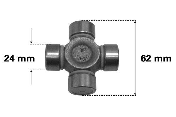 TRUCKTEC AUTOMOTIVE Drive shaft coupler 08.34.111 DACIA SANDERO TRUCKTEC AUTOMOTIVE drive shaft coupling 0834111