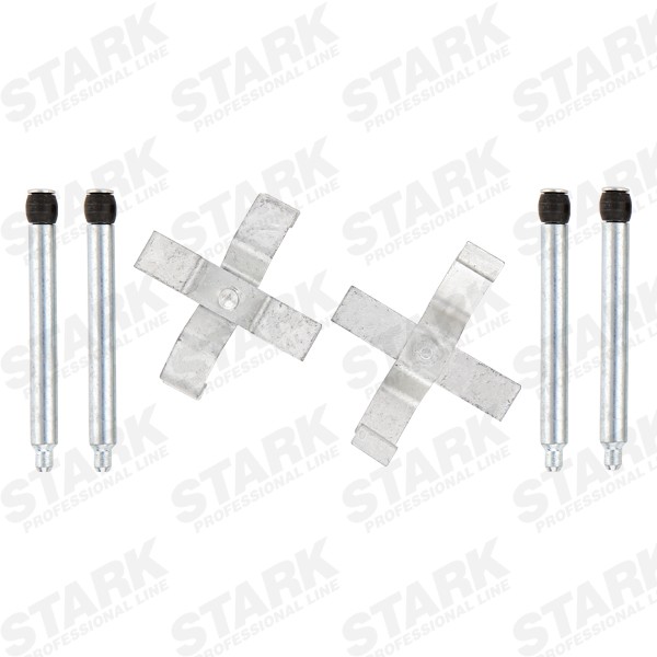 STARK Monteringssett, bremseklosser SKAK-1120011 SKAK-1120011 Tibehørsett, skivebremse belegg STARK FIAT SEICENTO