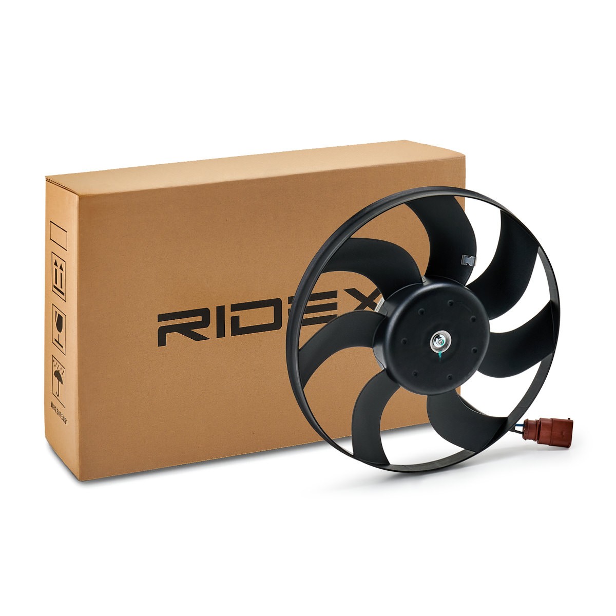 RIDEX Fan, radiator 508R0012 CUPRA LEON RIDEX radiator fan 508R0012