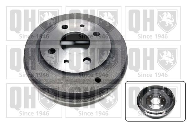 QUINTON HAZELL Bremžu trumulis BDR390 BDR390 Trumuļu bremzes FIAT PUNTO QUINTON HAZELL