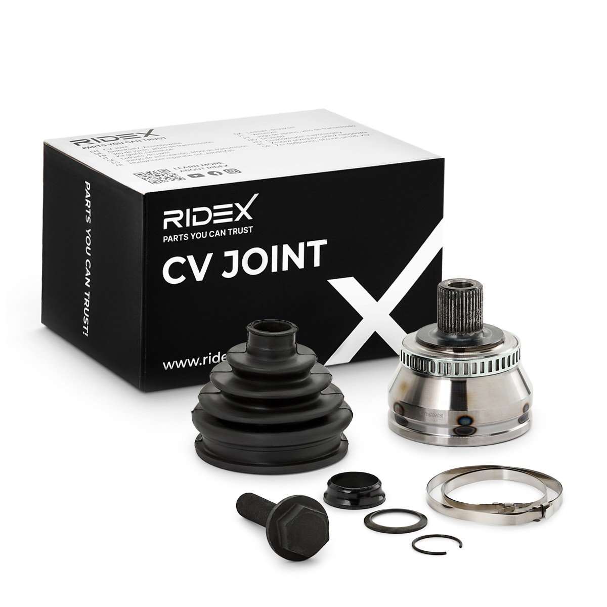 RIDEX Ledsats, drivaxel 5J0002 5J0002 RIDEX drivaxelknut SAAB 9000