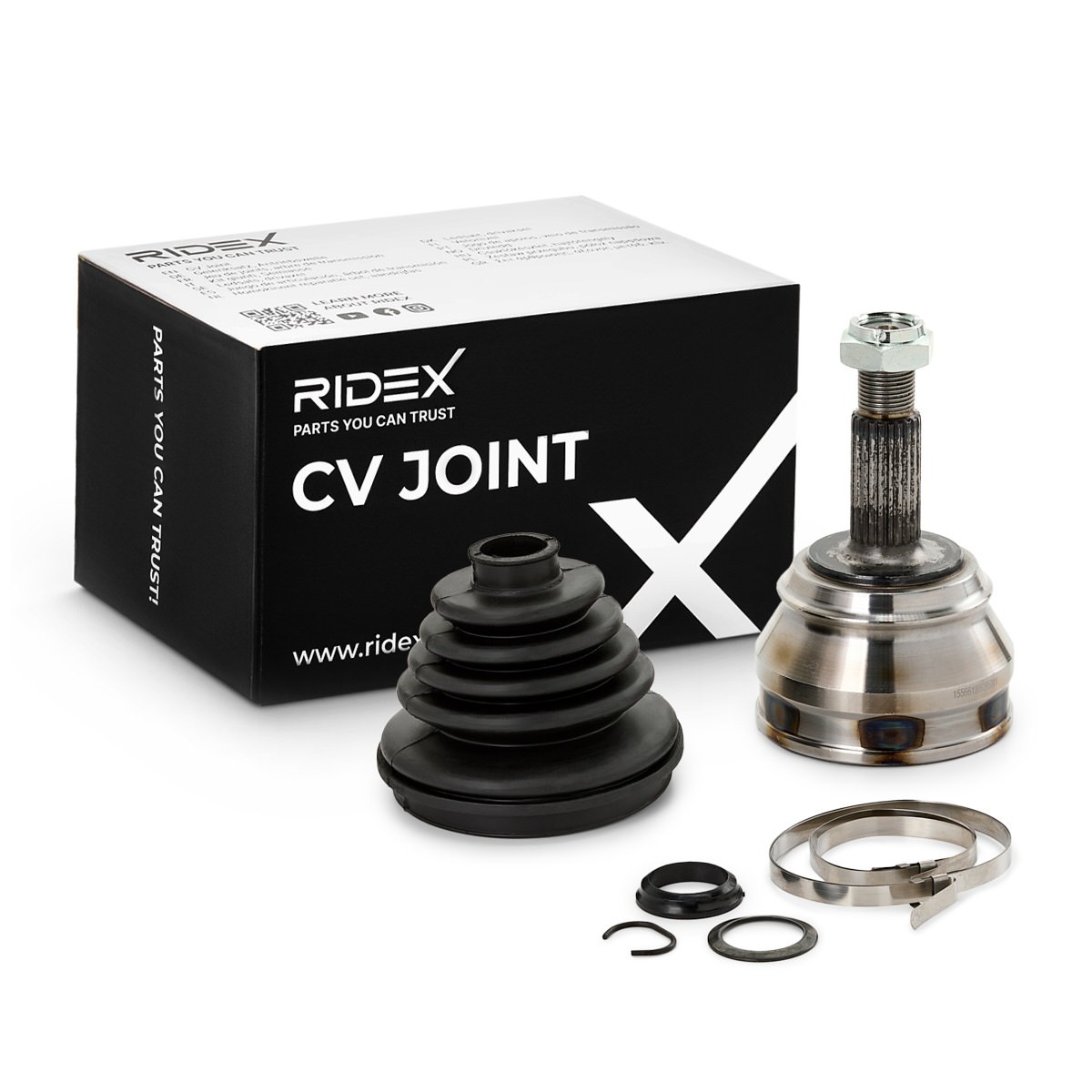 RIDEX Ledsats, drivaxel 5J0006 5J0006 RIDEX drivknut SMART FORTWO