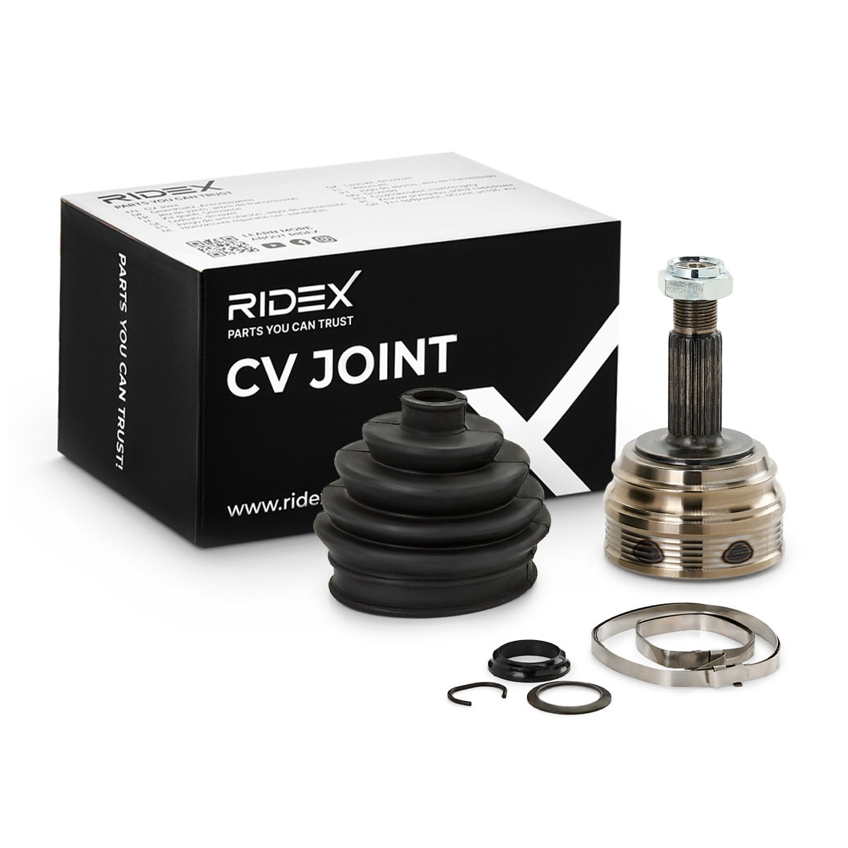 RIDEX Ledsæt, drivaksel 5J0041 5J0041 Knokkelled CHRYSLER GRAND VOYAGER RIDEX
