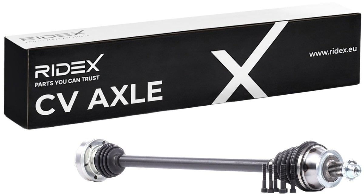 RIDEX Piedziņas vārpsta 13D0081 Pusasis RIDEX FOX 13D0081 lēti