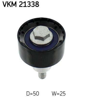 SKF Løpehjul VKM 21338 SKF VKM 21338 Styrerulle-kilerem tannrem VW T-Roc Cabrio (AC7) til en fordelagtig pris
