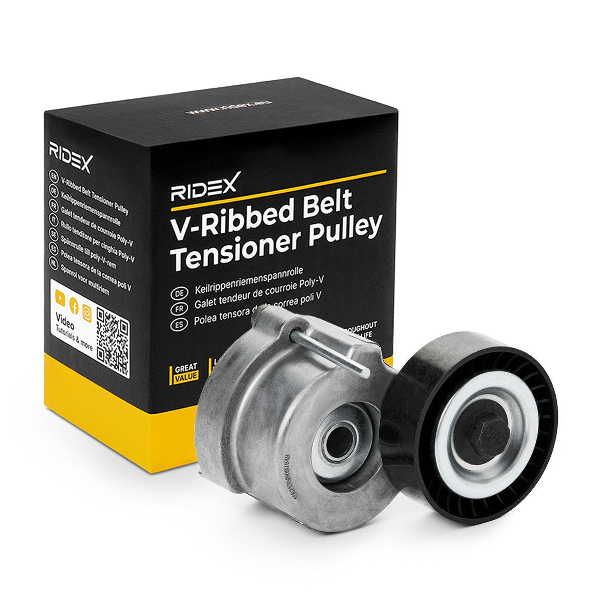 RIDEX Τεντωτήρας, ιμάντας poly-V 310T0059 Τεντωτηρας ιμαντα RIDEX Saab 9-3 310T0059