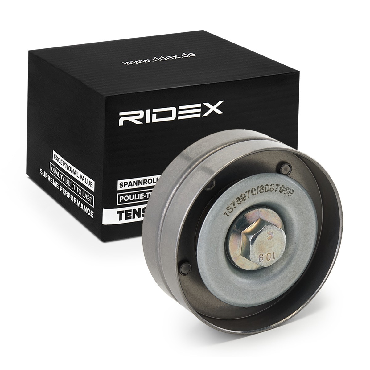 RIDEX Polia de desvio / de guia, correia trapezoidal estriada 312D0055 312D0055 RIDEX Polia de desvio de guia correia trapezoidal estriada Jeep baratos