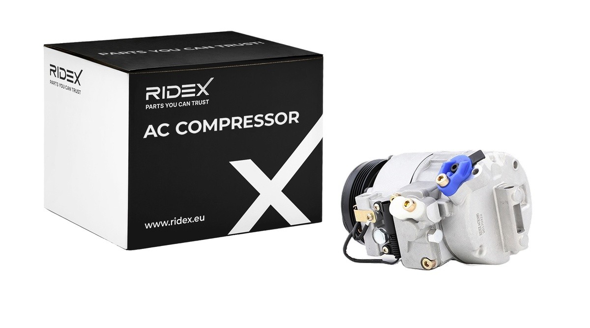RIDEX AC-kompressor 447K0095 447K0095 RIDEX kompressor BMW 4-serie