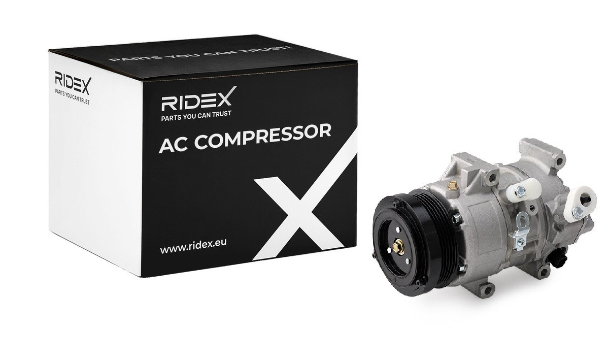 RIDEX AC-kompressor 447K0047 Klimakompressor RIDEX PREVIA 447K0047 billige
