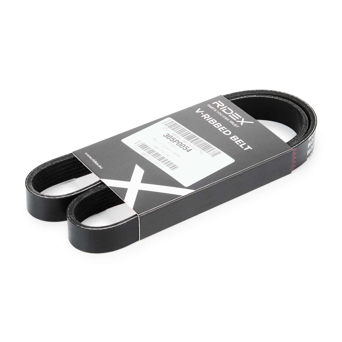 RIDEX Multiriem 305P0054 Poly-V-riem RIDEX ALTEA 305P0054 goedkoop