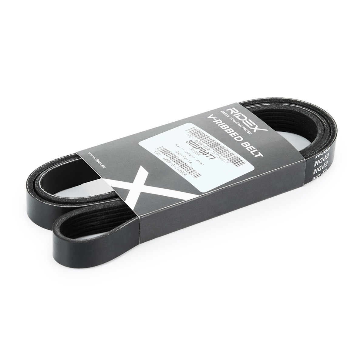RIDEX Serpentine belt 305P0077 305P0077 RIDEX serpentine belt for OPEL CORSA