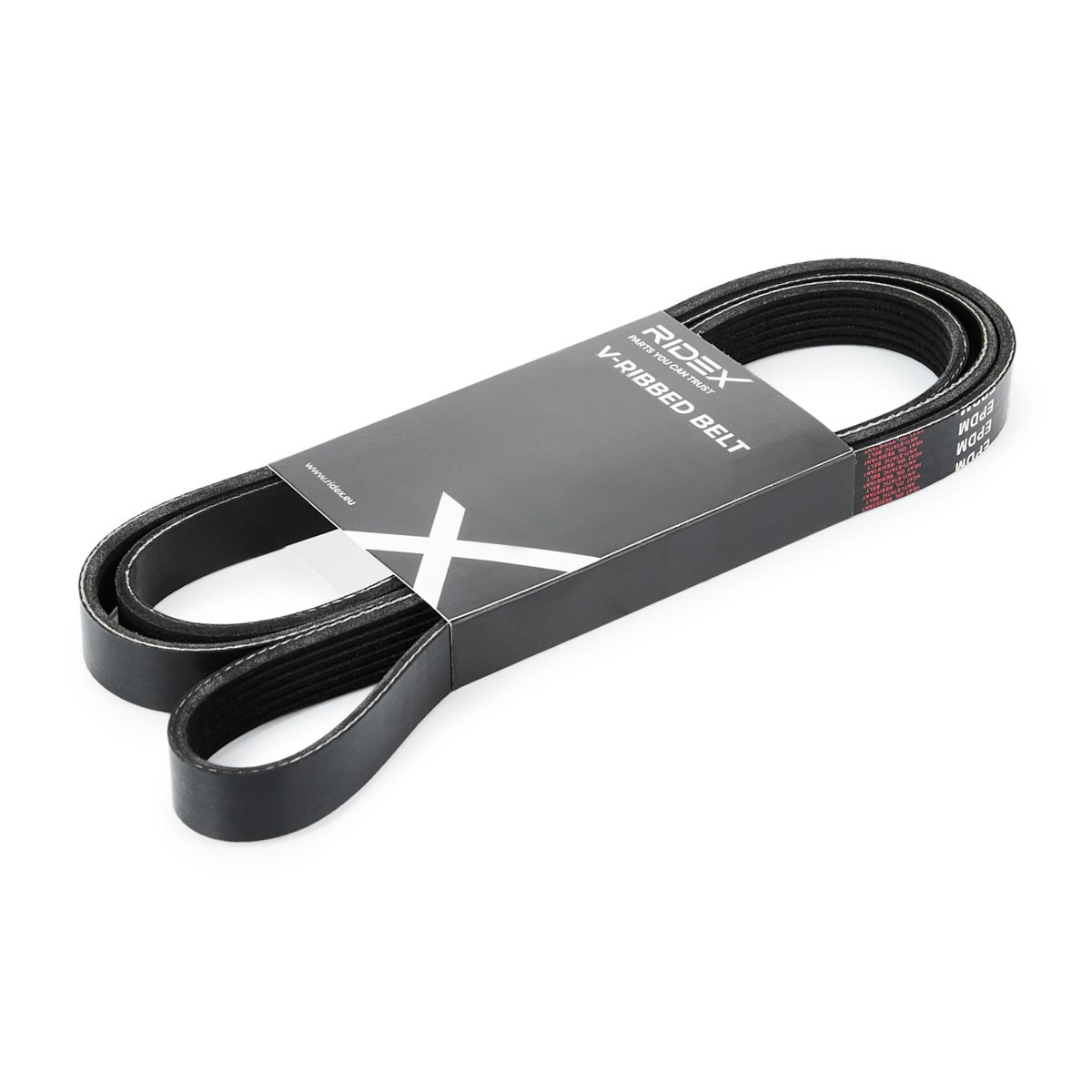 RIDEX Correia trapezoidal estriada 305P0150 Correia de ventoinha SSANGYONG RIDEX 305P0150