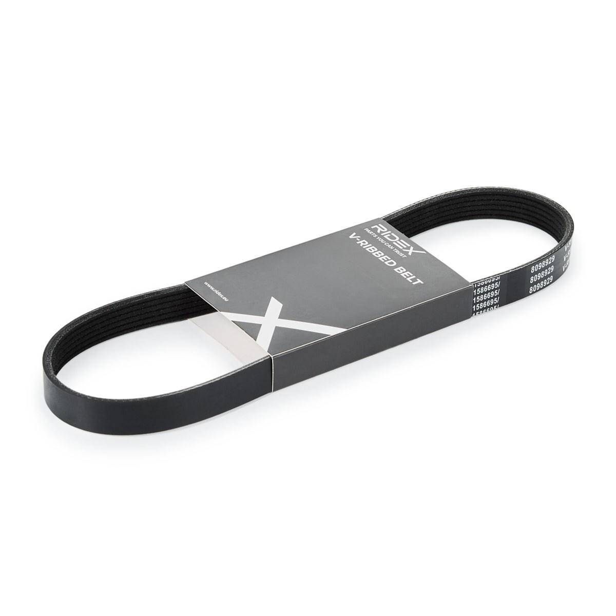 RIDEX Correia trapezoidal estriada 305P0236 305P0236 Correia poly v FORD TRANSIT RIDEX