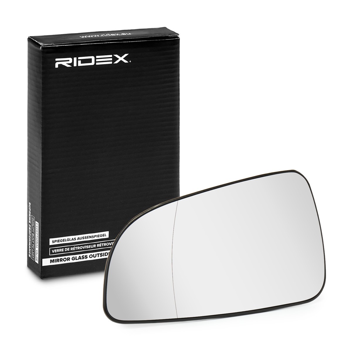 RIDEX Sklo vonkajżieho zrkadla 1914M0104 Sklo zrkadla RIDEX CORSA 1914M0104 lacné
