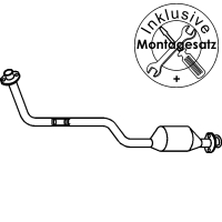 EBERSPÄCHER Catalytic Converter 865.212 865.212 EBERSPÄCHER euro1- / euro2- / d3 conversion SKODA