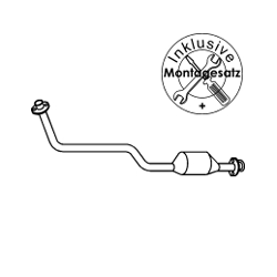 EBERSPÄCHER Eftermonteringskatalysator 865.100 865.100 EBERSPÄCHER euro1- / euro2- / d3-ombyggnad VOLVO V70