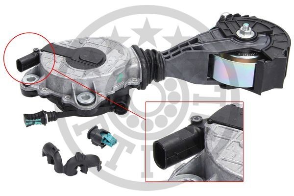 OPTIMAL Spriegotājsvira, Ķīļrievu siksna 0-N2264 OPTIMAL 0-N2264 Spriegotājsvira Mini r56 cena