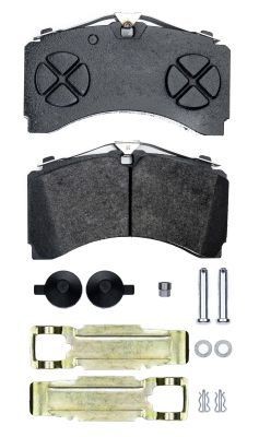TEXTAR Brake pad set 2924401 TEXTAR 2924401 front and rear brake pads SKODA ELROQ