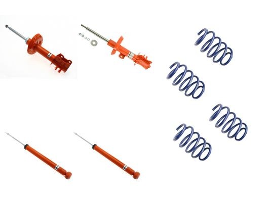Suspension kit, coil springs / shock absorbers KONI 1120-1312 KONI 1120-1312 2009 FIAT PUNTO suspension kit replacement
