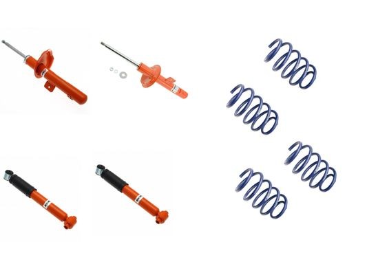 KONI Kit molle e ammortizzatori 1120-4691 KONI 1120-4691 Kit autotelaio ammortizzatore PEUGEOT 106 II Van / Hatchback (1S) originali prezzo