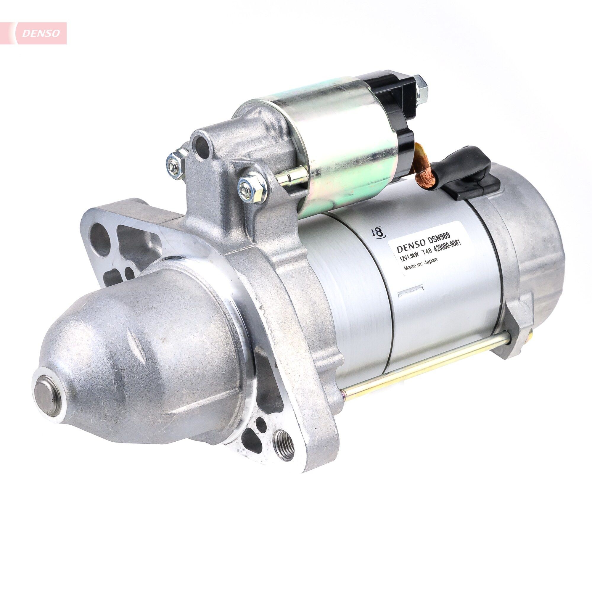 DENSO Startmotor DSN989 Byta Startmotor TOYOTA RAV4 IV SUV (XA40) kostnad DENSO DSN989