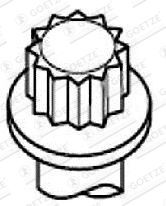 GOETZE Topplocksbultsats 22-01302B 22-01302B GOETZE sträckbult FIAT SEDICI