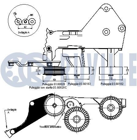 RUVILLE Chaîne de distribution 3473001 3473001 Chaîne de distribution RUVILLE CHEVROLET SUBURBAN