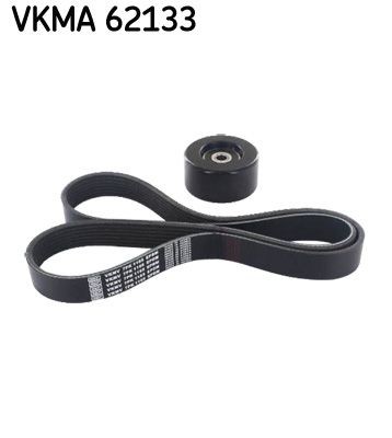 SKF Jeu de courroies trapézoïdales à nervures VKMA 62133 SKF VKMA 62133 Kit de courroie d'accessoire Almera N17 à un prix avantageux