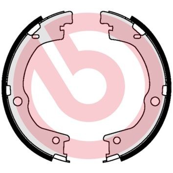 BREMBO Piduriklotside komplekt, seisupidur S 30 533 BREMBO S30533 Piduriklotside komplekt seisupidur Terracan Van / SUV (HP) hind