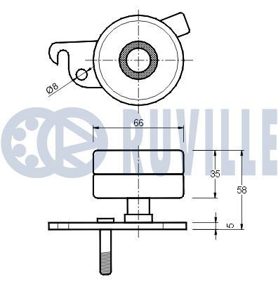 RUVILLE Chaîne de distribution 3451095 Kit chaîne RUVILLE Classe G 3451095 pas cher