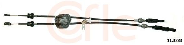 COFLE Kabel, manuel gearkasse 11.3283 COFLE 11.3283 Gearskiftekabel Peugeot 405 originale
