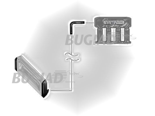 BUGIAD Strömställare, spegelinställning BSP20486 BSP20486 BUGIAD spegeljustering Volkswagen POLO